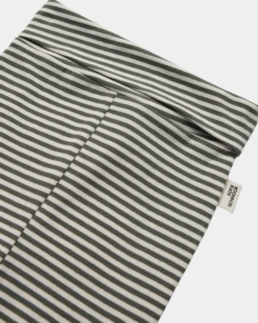 HALFDANSB TROUSERS - Green striped