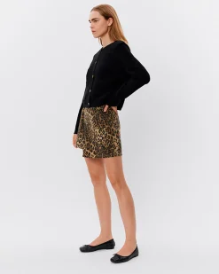 HARLEESW SKIRT - Leopard