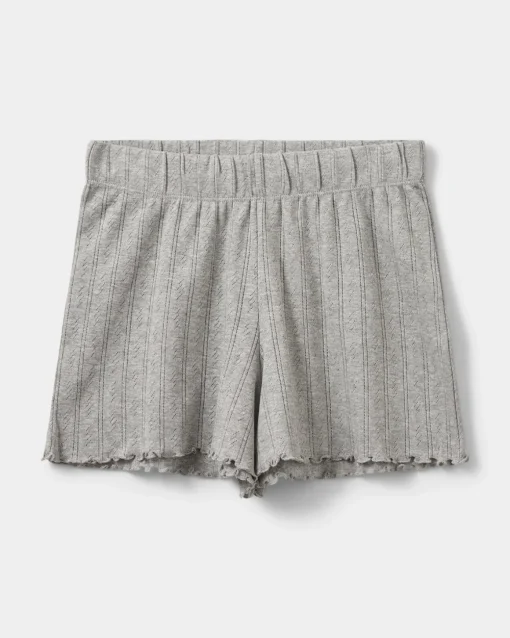 HASELSY POIENTELLE SHORTS - Grey mel