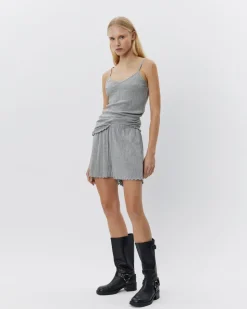 HAZELSW SHORTS - Grey mel