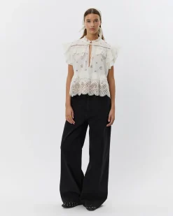 HAZELSW TOP - Off white