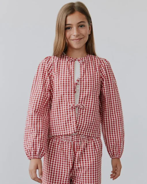 HAZELSY SHIRT - Red