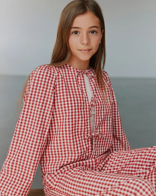HAZELSY SHIRT - Red