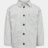 HECTORSK JACKET - Blue striped