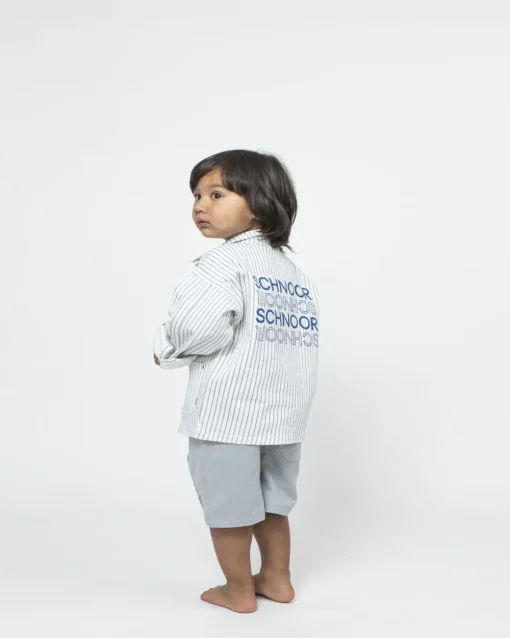 HECTORSK JACKET - Blue striped