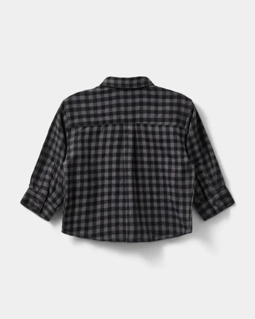 HELMUTSB SHIRT - Black checked