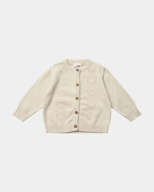 HENNYSB CARDIGAN - Antique White