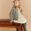HENNYSB CARDIGAN - Grey melange