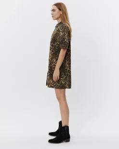 IDRISSW DRESS - Leopard