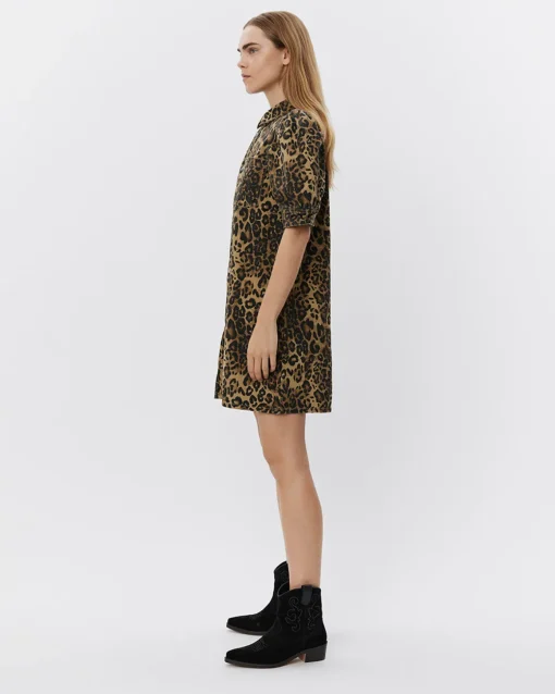 IDRISSW DRESS - Leopard
