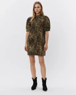 IDRISSW DRESS - Leopard
