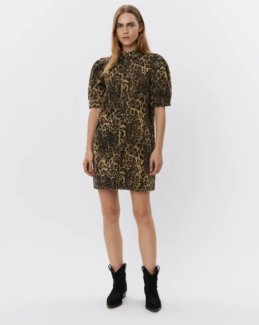 IDRISSW DRESS - Leopard