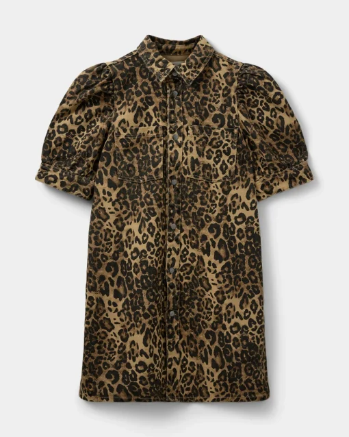 IDRISSW DRESS - Leopard