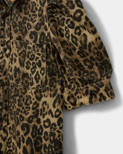 IDRISSW DRESS - Leopard