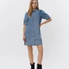 IDRISSW DRESS - Light denim blue