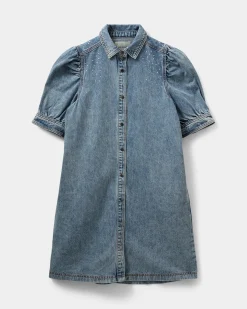 IDRISSW DRESS - Light denim blue