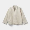 IMANASW SHIRT - Brown Striped