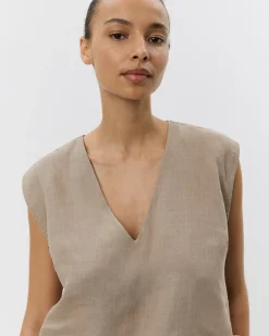 INAYASW TOP - Camel