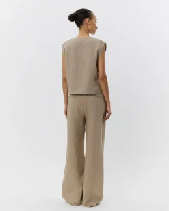 INAYASW TOP - Camel