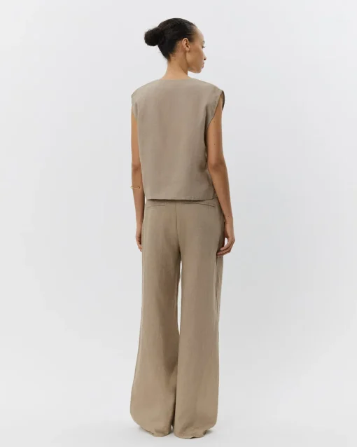 INAYASW TOP - Camel