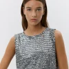 INAYASW TOP - Silver