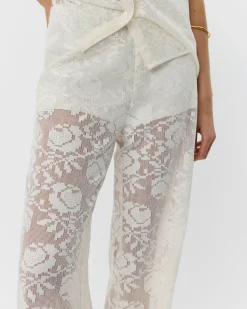 IVYSW TROUSERS - Off white