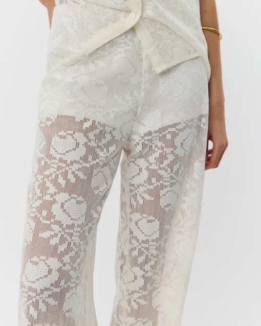 IVYSW TROUSERS - Off white