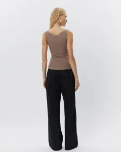 IZZASW TROUSERS - Black