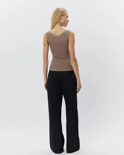 IZZASW TROUSERS - Black