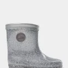 JANETSK RUBBER BOOT W/O lining - Silver