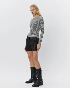 JANNASW SHORTS - Black