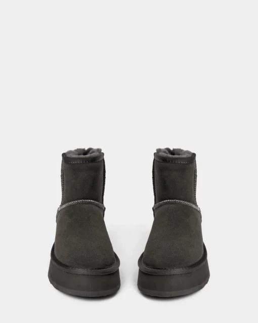 JASMINESW TEDDY BOOT - Anthracite