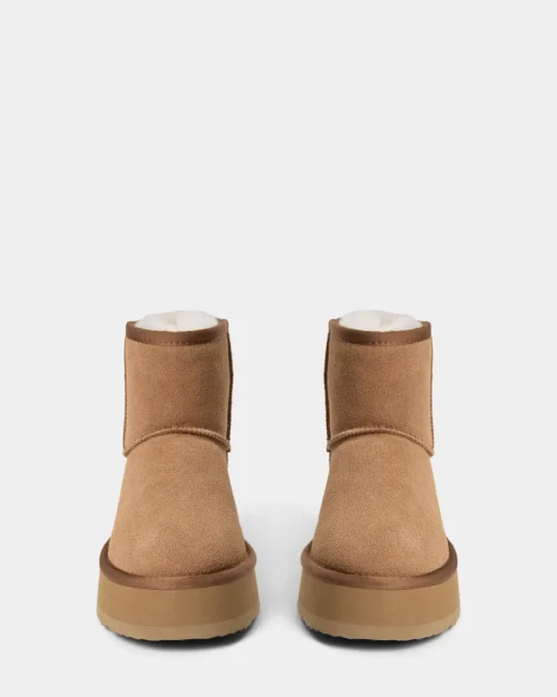 JASMINESW TEDDY BOOT - Tan