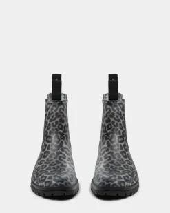 JennSY Rubber boot - Light brown leopard