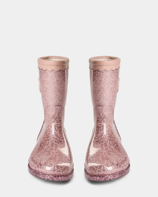 JESSICASK RUBBER BOOT W. LINING - Rose