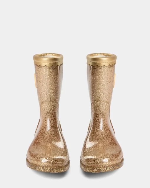 JESSICASK RUBBER BOOT W. LINING - Champagne