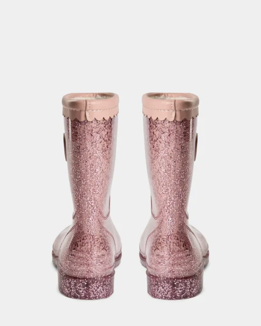 JESSICASK RUBBER BOOT W. LINING - Rose