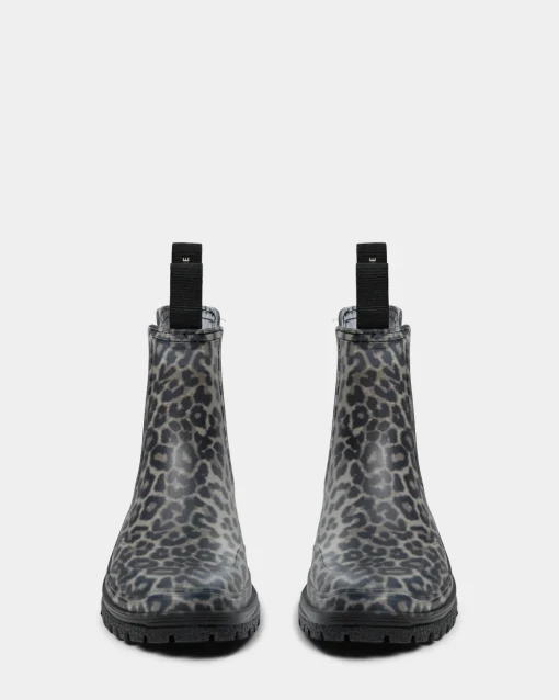 JODIESW RUBBER BOOT - Light brown leopard