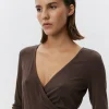 JOODYSW BLOUSE - Brown Fudge