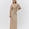 JULIETSW DRESS - Camel