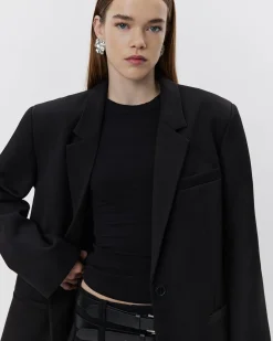 KAISW BLAZER - Black