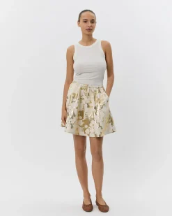KATSW SKIRT - Off white