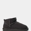 KELLIESY TEDDY BOOT - Dark grey