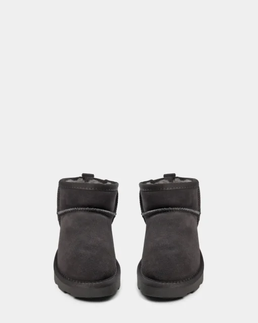 KELLIESY TEDDY BOOT - Dark grey