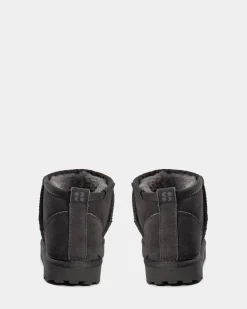 KELLIESY TEDDY BOOT - Dark grey