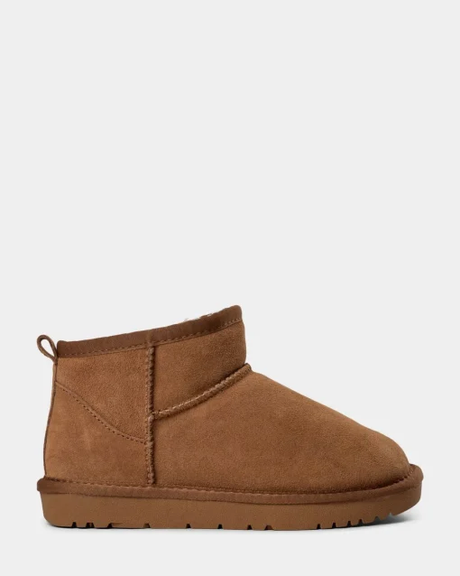 KELLIESY TEDDY BOOT - Tan