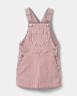 LARINSK DRESS - Red Striped