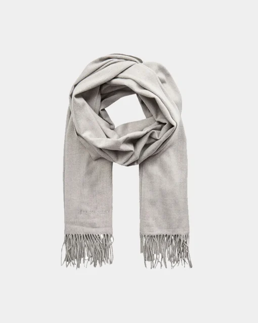 LAURASY SCARF - Grey melange