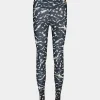 Leggings - Antique /white black