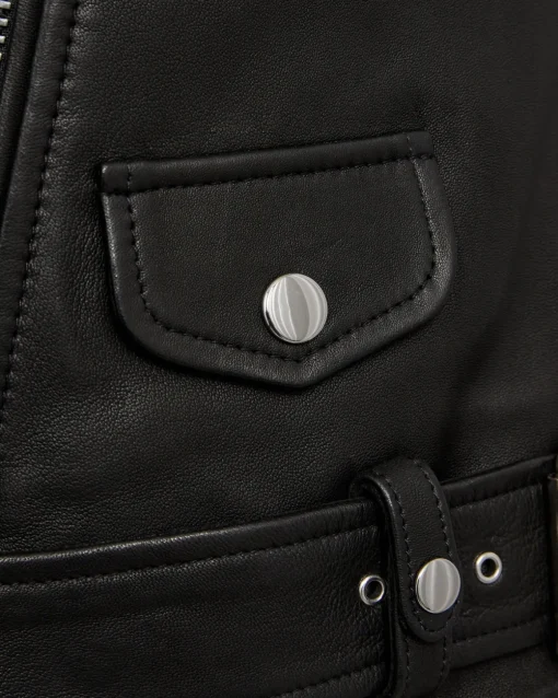 LEMOSW LEATHER JACKET - Black